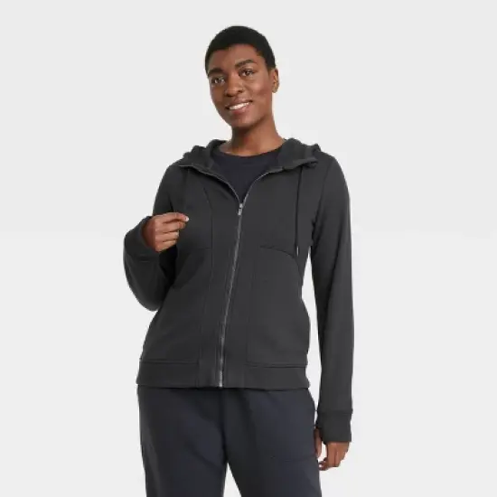 Women's Full Zip Fleece Hoodie - All in Motion&trade; image {2}