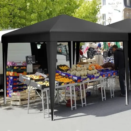 SUGIFT  Pop up Canopy Tent Instant Waterproof Folding Tent image {9}