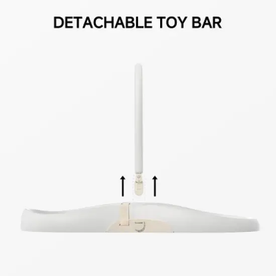 BabyBond Baby Changing Pad with Removable Safety Strap, Non-Slip Waterproof & Contoured Changing Pad for Dresser image {4}