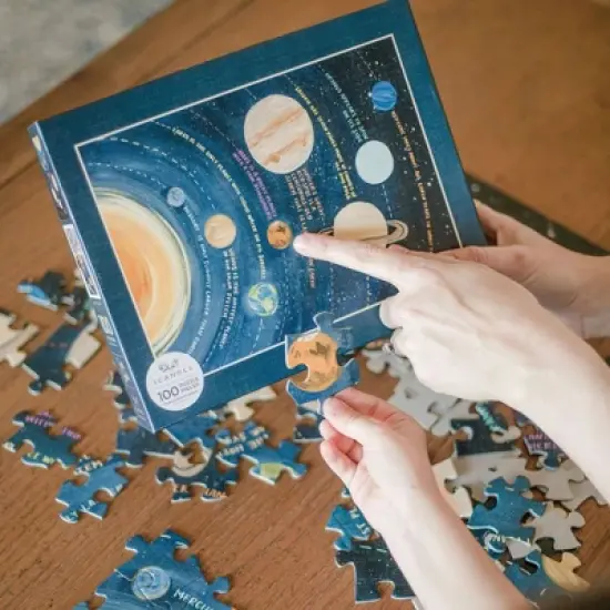 1canoe2 Solar System Kids' Jigsaw Puzzle - 100pc image {2}