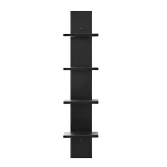 39.5" x 9" Utility 4-Tier Column Spine Shelf - Danya B. image {15}