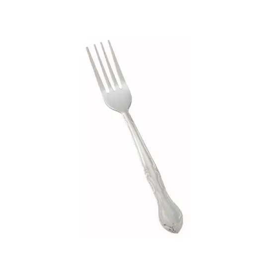 Winco Elegance Dinner Fork, 18-0 stainless steel, Pack of 12 image {1}