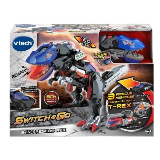 VTech Switch & Go 3-in-1 Rescue Rex image {7}