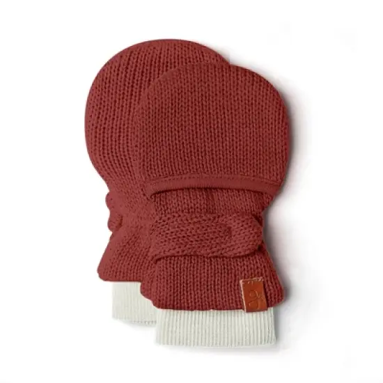 Goumikids Organic Cotton Knit Stay-On Baby Mitts image {11}