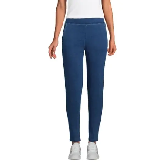 Lands' End Women's Serious Sweats Ankle Length Sweatpants image {3}