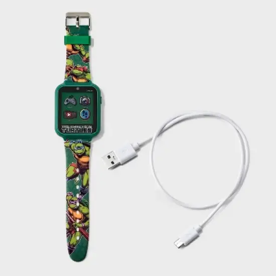 Boys' Teenage Mutant Ninja Turtles Interactive Watch - Green image {1}