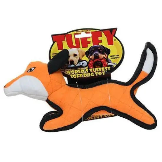 Tuffy Jr. Fox Dog Interactive Toy image {3}