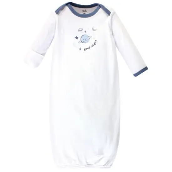 Touched by Nature Infant Boy Organic Cotton Gowns, Constellation, Preemie/Newborn image {3}
