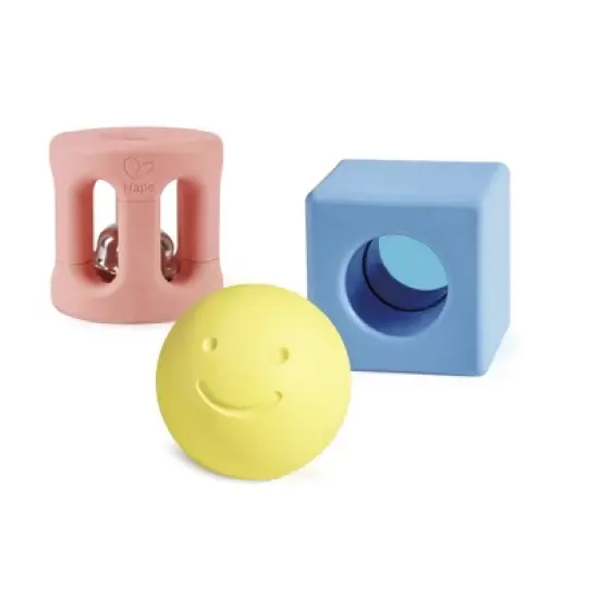 Hape Geometric Rattle Trio - 3pk image {9}