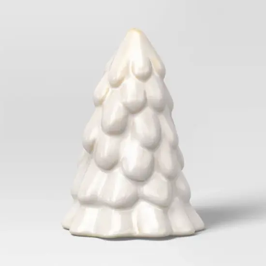 3ct Christmas Ceramic White Tree Set - Wondershop&trade; image {4}