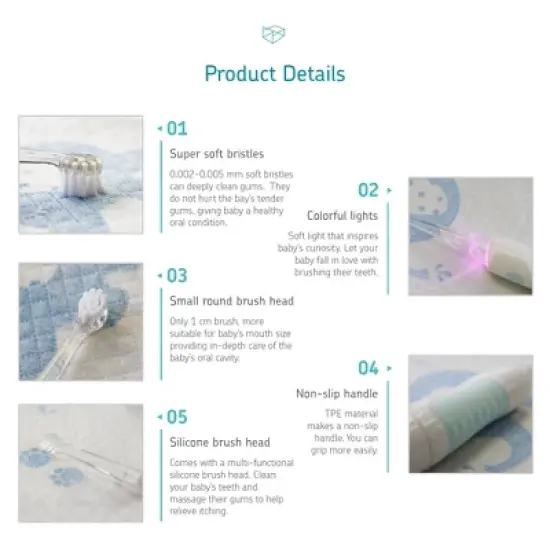 Little Martin's Baby Electric Toothbrush image {4}