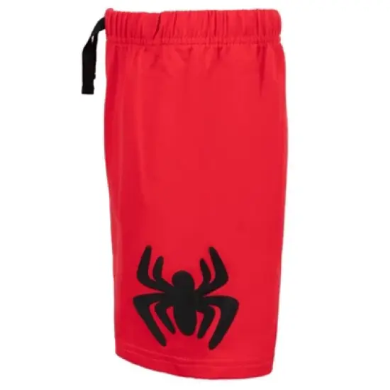 Marvel Spidey and His Amazing Friends Graphic T-Shirt Tank Top French Terry Shorts 3 Piece Outfit Set image {7}