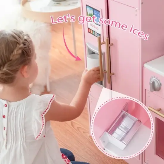 Teamson Kids - Little Chef Charlotte Modern Play Kitchen - Pink image {7}