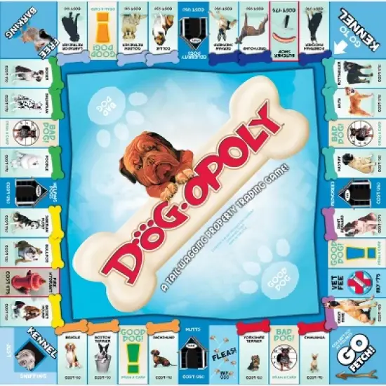 Late for the Sky: Dog-Opoly Monopoly Board Game image {2}
