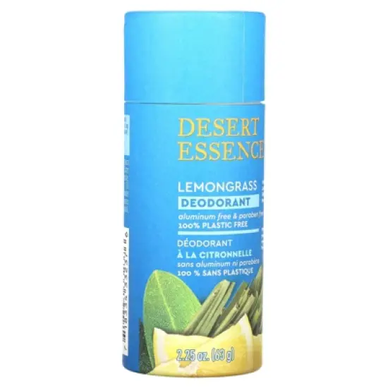 Desert Essence Deodorant, Lemongrass , 2.25 oz (63 g) image {3}
