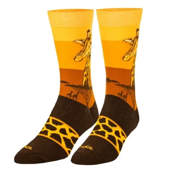 Cool Socks, Wild African Safari, Jungle Animal Prints, Funny Dress Socks, Adult image {7}