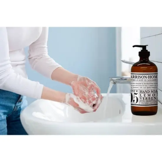 Garrison + Home Plastic Hand Soaps - Lemon Verbena - 16 fl oz/2pk image {3}