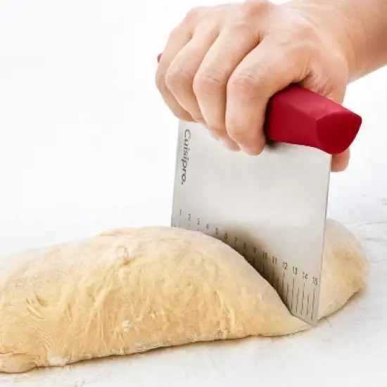 Cuisipro Dough Cutter & Scraper, Red image {3}
