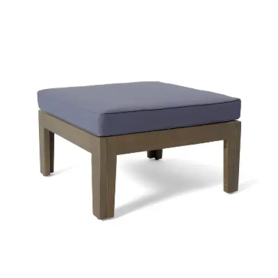 FIONECA L-Shaped Outdoor Sectional Sofa Set with Cushions, Acacia Wood Frame Patio Conversation Set for Garden, Deck, or Balcony image {14}