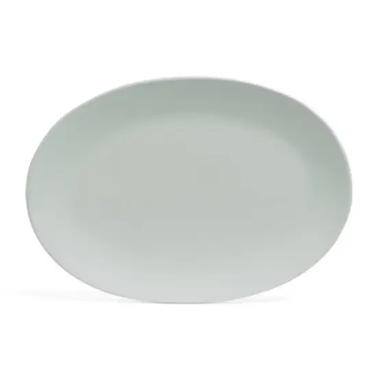 over&back Coupe Hand-Finished Stoneware Oval Serving Platter Semi-Matte image {11}