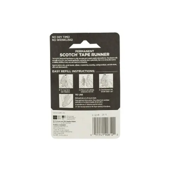 Scotch Double-Sided Adhesive Tape Runner Value Pack 16 oz. (6055) image {6}