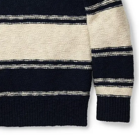 Hope & Henry Boys' Crew Neck Sweater, Infant image {4}