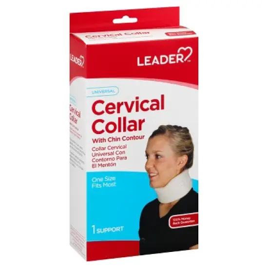 Leader Universal with Chin Contour Cervical Collar 1 ea image {6}
