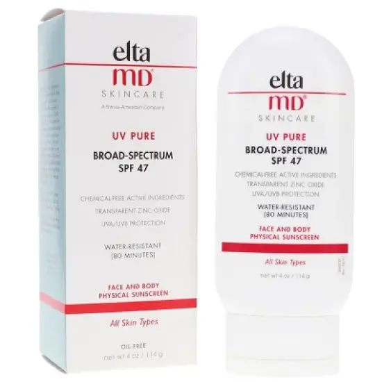 Elta MD UV Pure SPF 47 Broad Spectrum Face and Body Sunscreen 4 oz image {6}