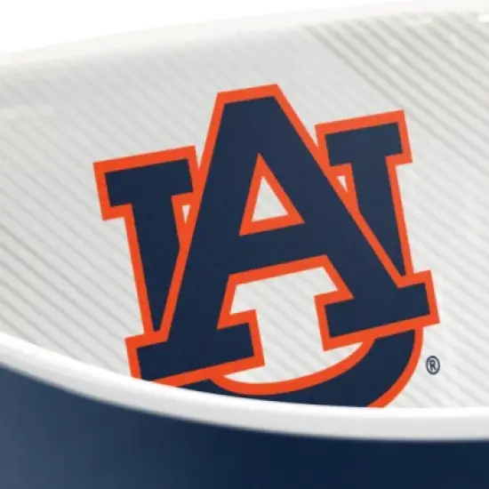 NCAA Auburn Tigers Serving Bowl: Melamine Rounded Square, 15 Volume Capacity image {2}