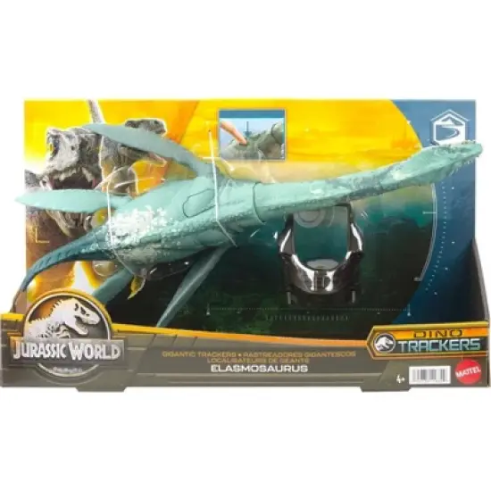 Jurassic World Gigantic Trackers Elasmosaurus Action Figure image {1}