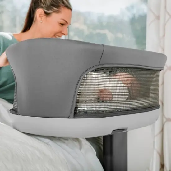 Chicco Close To You SE Bedside Bassinet - Charcoal image {5}
