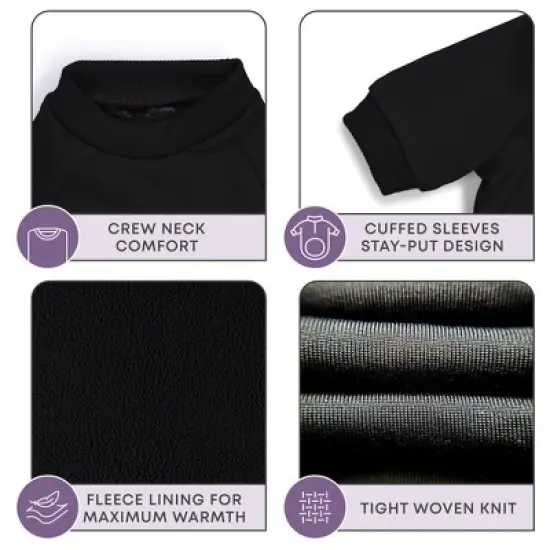 Rocky Thermal Fleece-Lined PET Sweater for Dogs, Puppies, Cats - Warm Coat Bodysuit One-Piece Jacket, Jammies with Leg Warmers image {4}