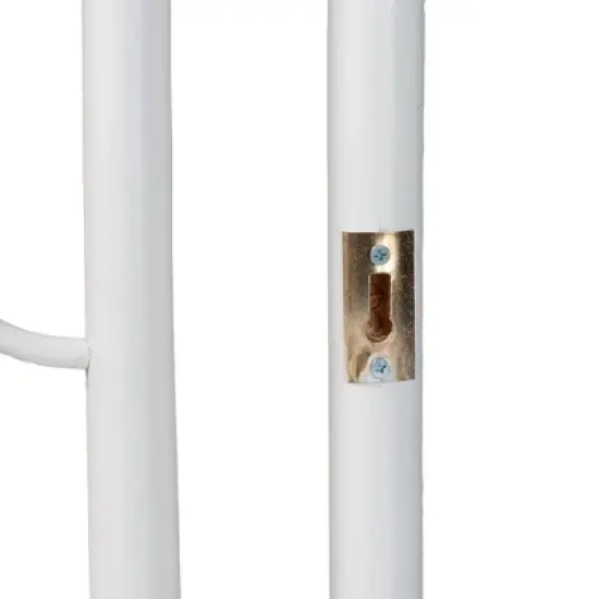 bali & pari King Size Sampson Rattan Standalone Headboard White image {5}