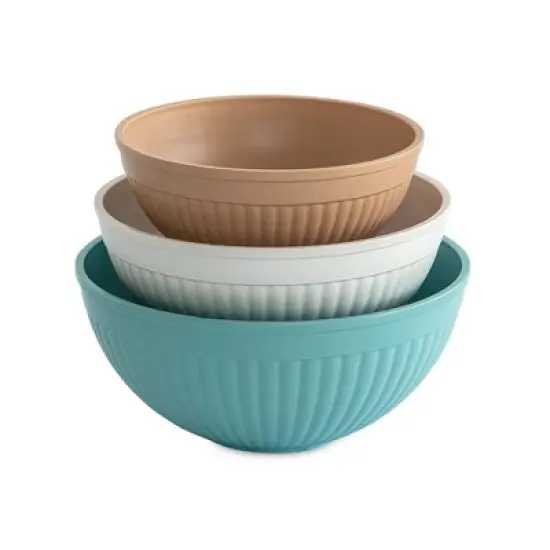Nordic Ware 3- Piece Prep & Serve Mixing Bowl Set image {6}