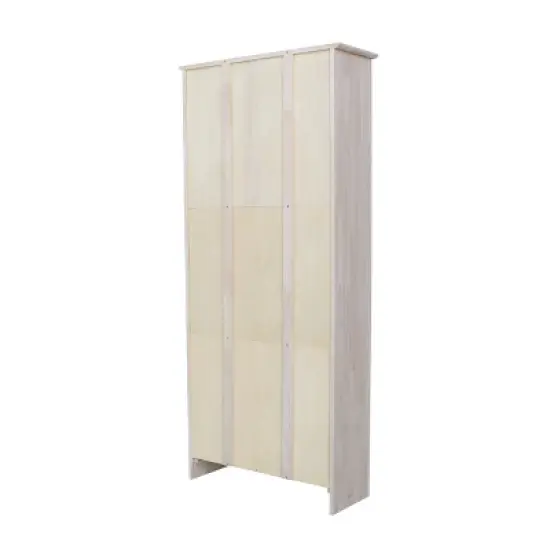 72" Shaker Bookcase with Two Lower Doors - International Concepts image {2}