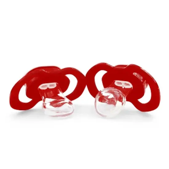 BabyFanatic Officially Licensed Unisex Pacifier 2-Pack - NCAA Indiana Hoosiers image {3}