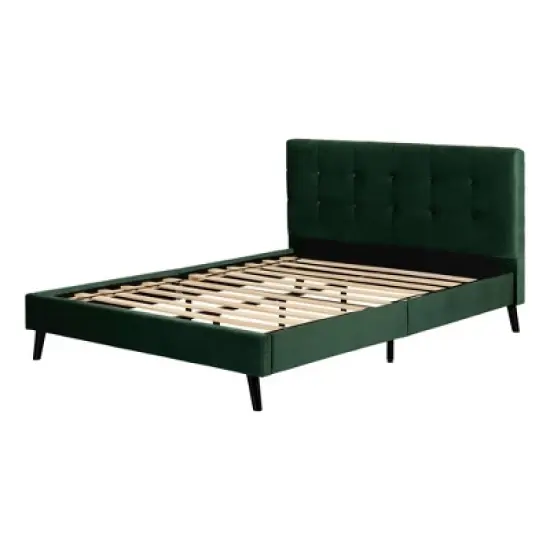 Queen Maliza Upholstered Complete Platform Bed - South Shore image {13}