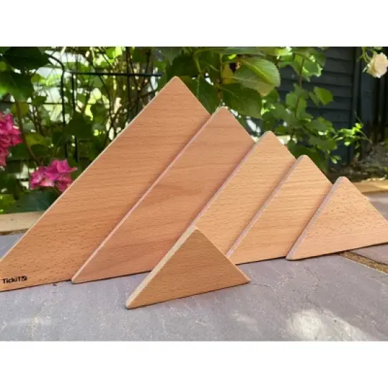 TickiT Natural Architect Panels, Triangles image {4}
