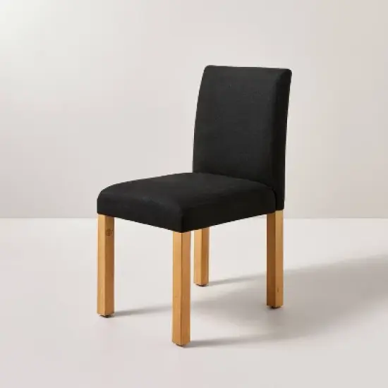 Canvas Slipcover Armless Dining Chair - Hearth & Hand&trade; with Magnolia image {5}