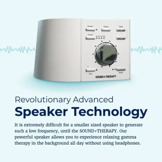 Adaptive Sound Technologies SOUND & THERAPY - Supports Relaxation & Deep Sleep - Features Gamma Light Therapy, Fan Masking Mode & Therapy Length Timer image {3}