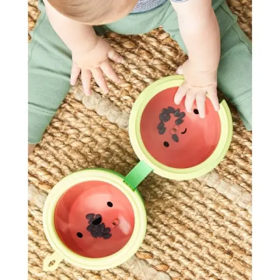 Skip Hop Farmstand Rattle Melon Drum Musical Toy image {4}