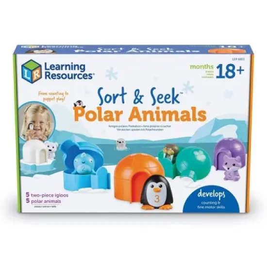Learning Resources Sort & Seek Polar Animals image {3}