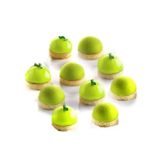 Silikomart Silicone Bakeware Half-Sphere .68 Oz, 1.57" Dia. x .79" Deep, 15 Cavities image {2}