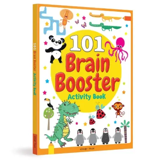 101 Brain Booster Activity Book - (101 Fun Activities) by  Wonder House Books (Paperback) image {1}