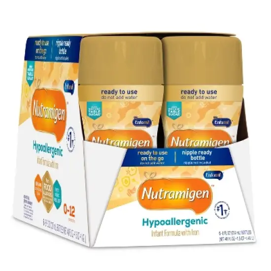 Enfamil Nutramigen Hypoallergenic Ready to Feed Infant Formula - 8 fl oz Each/6ct image {10}