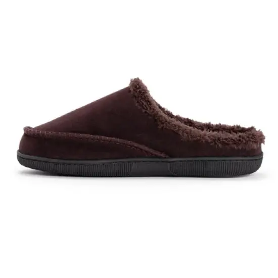 MUK LUKS Men's Faux Suede Clog Slippers image {8}