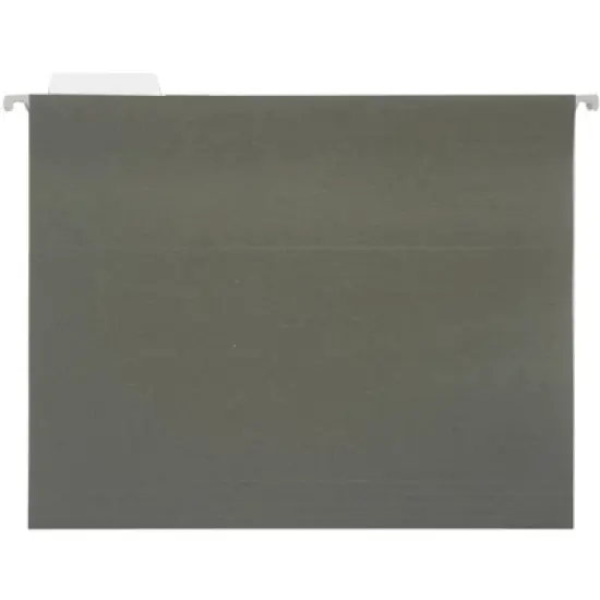 Pendaflex Essentials Hanging File Folder, 1/3 Cut, Legal Size, Standard Green, Pack of 25 image {1}