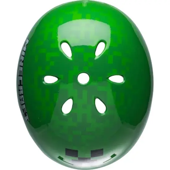 Minecraft Creeper Child Bike Helmet image {5}