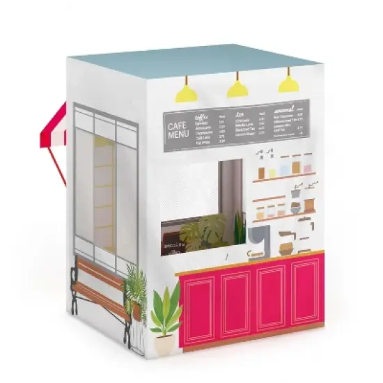 Martha Stewart Kids' Coffee Shop Play Tent image {6}