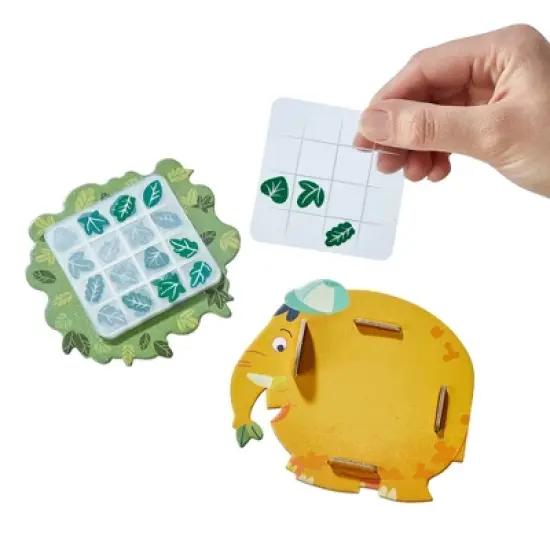 HABA Eager Elephants - Beginner Tile Placement Game for Ages 4+ image {3}